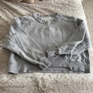 FP Movement by Free People Heather Gray Crewneck Sweatshirt